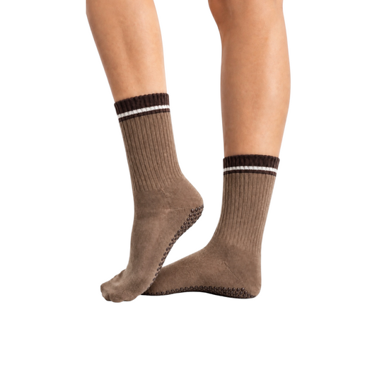 Crew Grip Sock - Mocha