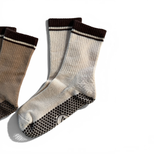 Crew Grip Sock - Cream