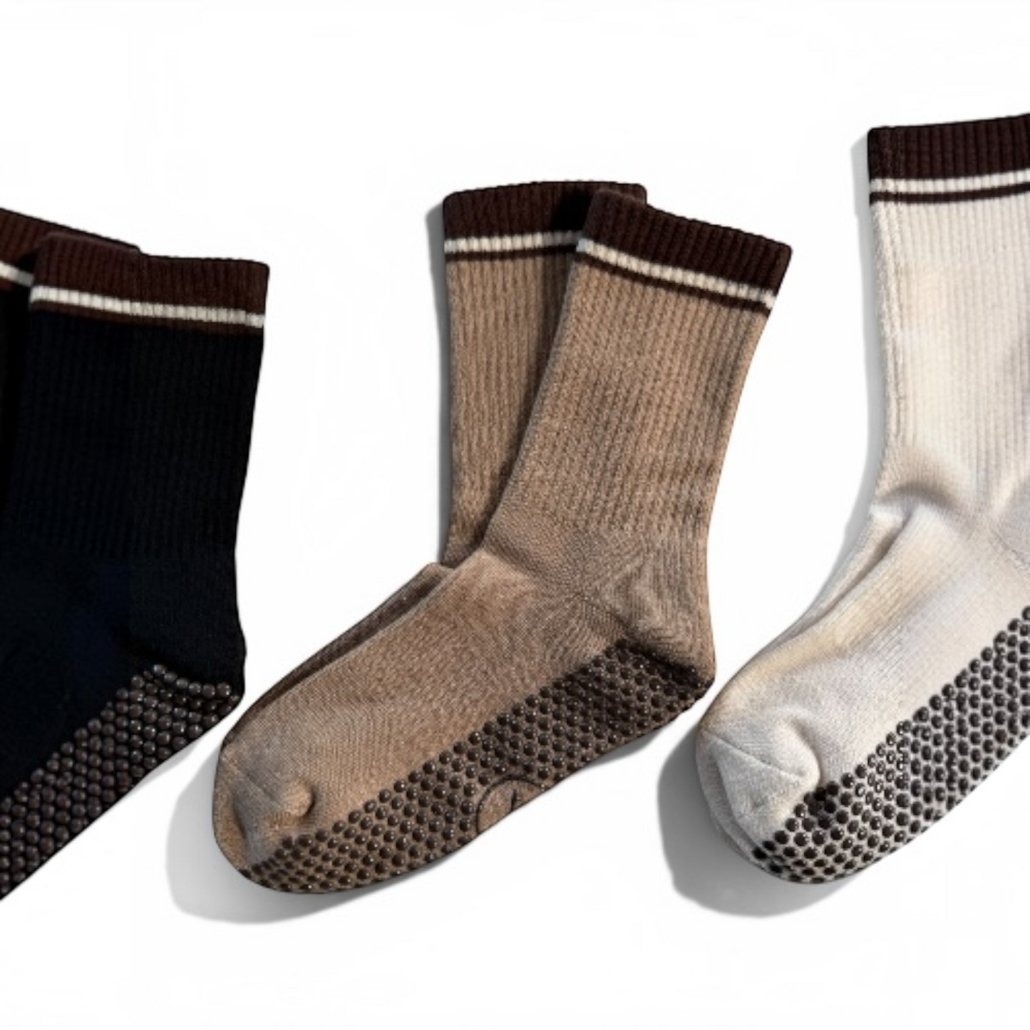 Crew Grip Sock - Mocha