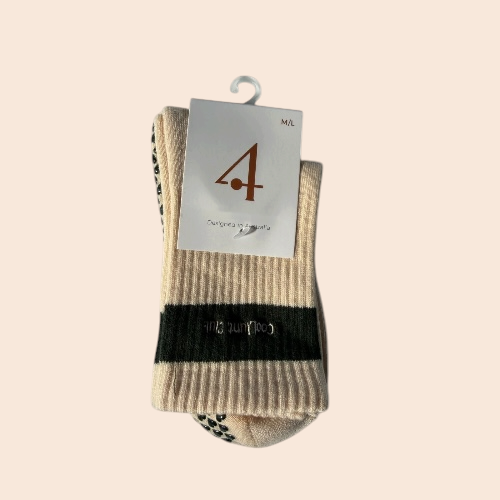 Mid Crew Grip Socks - Cool Aunts Club