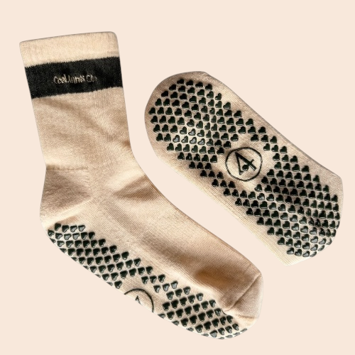 Mid Crew Grip Socks - Cool Aunts Club